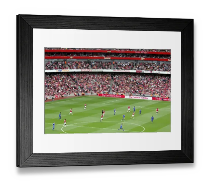 Framed Print : Arsenal vs Chelsea: 1-1 FA Premiership Stalemate (2007) - Emirates Stadium