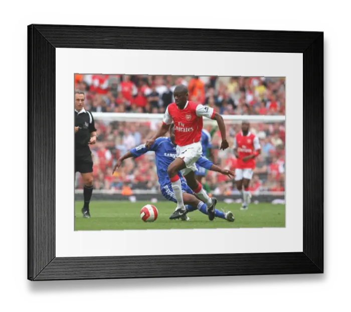 Framed Print : Clash of Midfield Titans: Diaby vs Mikel at Emirates Stadium, 07 / 05 / 07 - Arsenal vs Chelsea 1:1 Framed Print : Clash of Midfield Titans: Diaby vs Mikel at Emirates Stadium, 07 / 05 / 07 - Arsenal vs Chelsea 1:1
