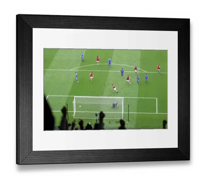 Framed Print : Gilberto's Thrilling Goal: Arsenal vs. Chelsea, 1:1, FA Premiership, Emirates Stadium, 2007 Framed Print : Gilberto's Thrilling Goal: Arsenal vs. Chelsea, 1:1, FA Premiership, Emirates Stadium, 2007