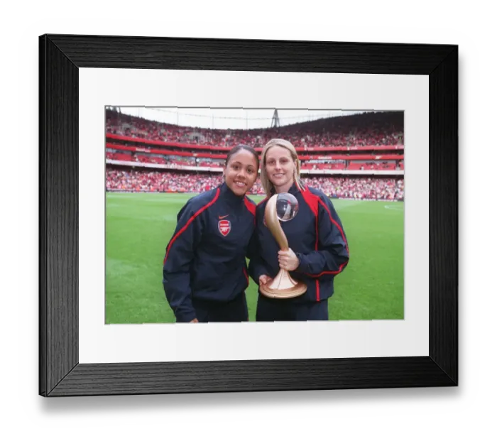 Framed Print : Alex Scott and Kelly Smith Framed Print : Alex Scott and Kelly Smith