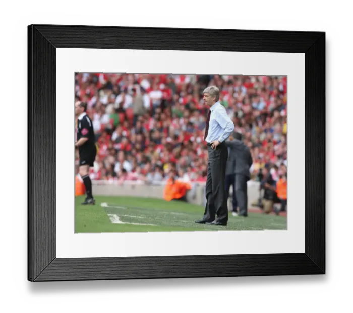 Framed Print : Arsenal manager Arsene Wenger
