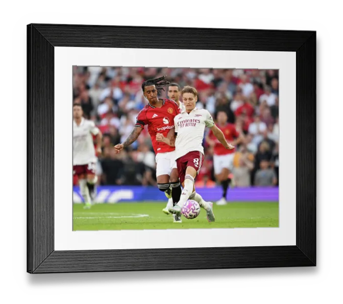 Framed Print : Manchester United v Arsenal - Premier League Framed Print : Manchester United v Arsenal - Premier League