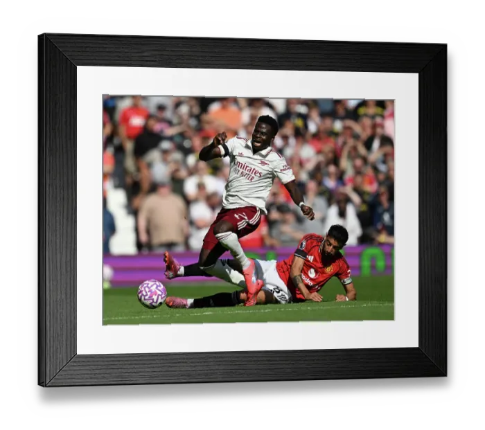 Framed Print : Manchester United v Arsenal - Premier League