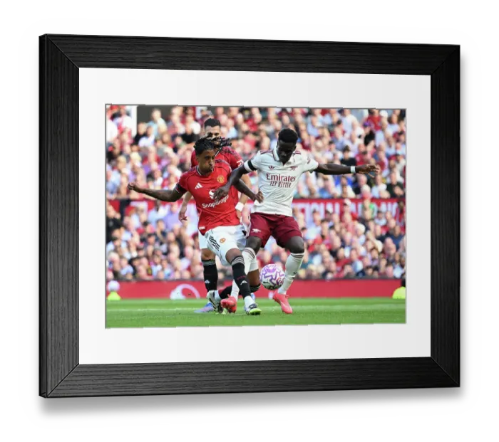Framed Print : Manchester United v Arsenal - Premier League