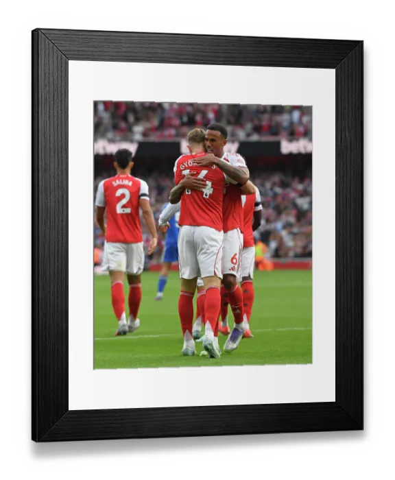 Framed Print : Arsenal v Leeds United - Premier League