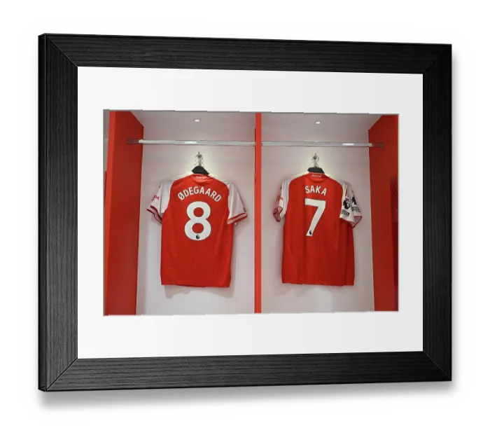 Framed Print : Arsenal v Leeds United - Premier League