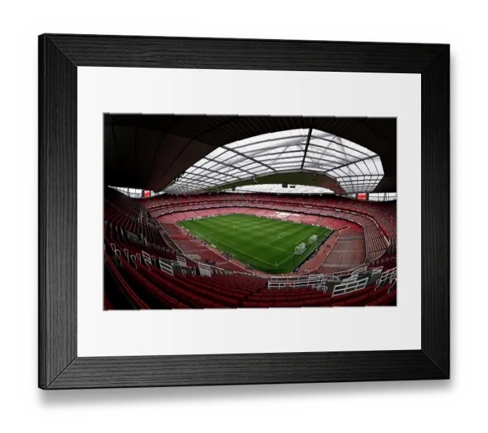 Framed Print : Arsenal v Leeds United - Premier League