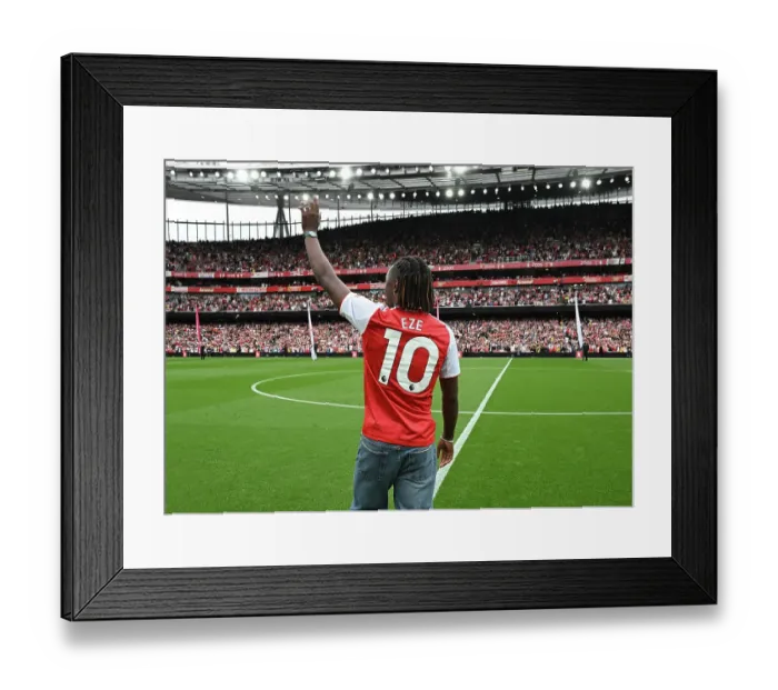 Framed Print : Arsenal v Leeds United - Premier League