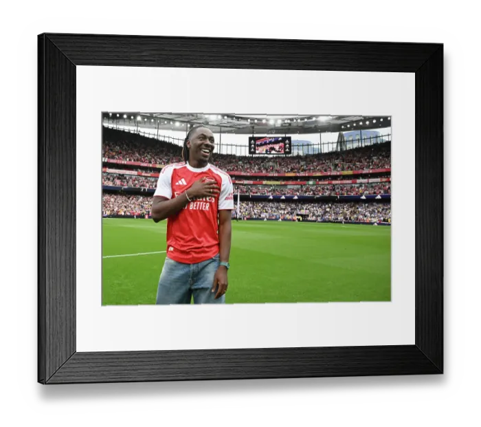 Framed Print : Arsenal v Leeds United - Premier League