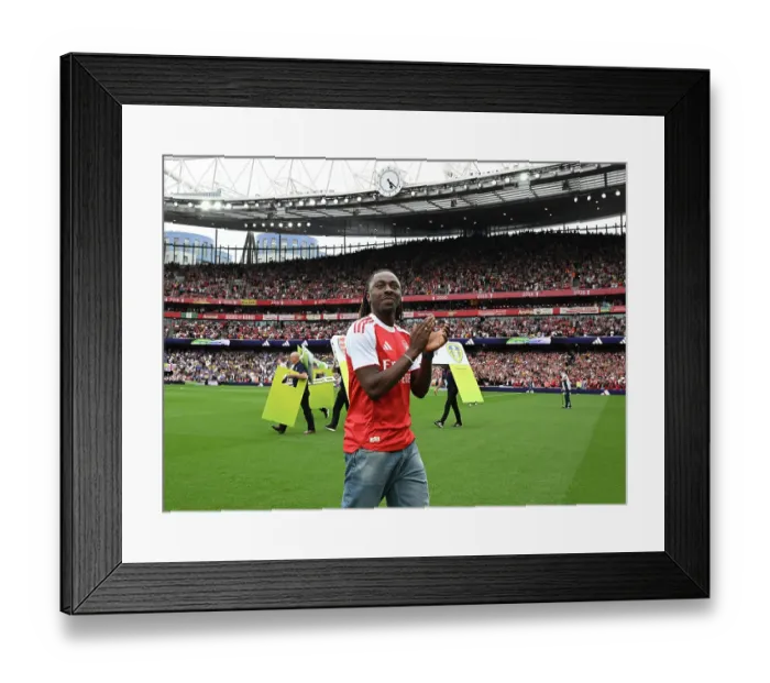 Framed Print : Arsenal v Leeds United - Premier League