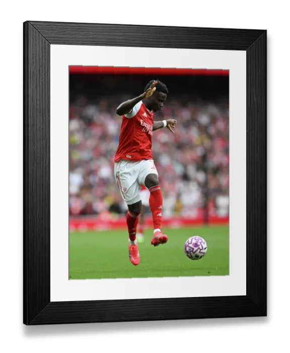 Framed Print : Arsenal v Leeds United - Premier League