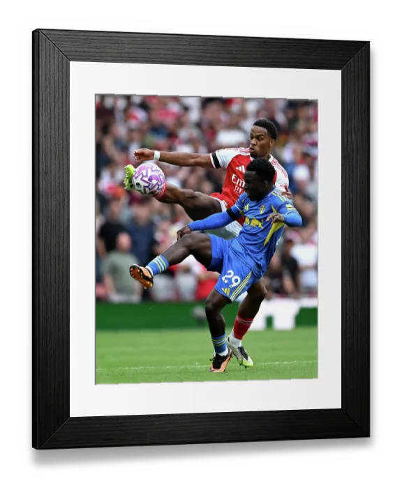 Framed Print : Arsenal v Leeds United - Premier League