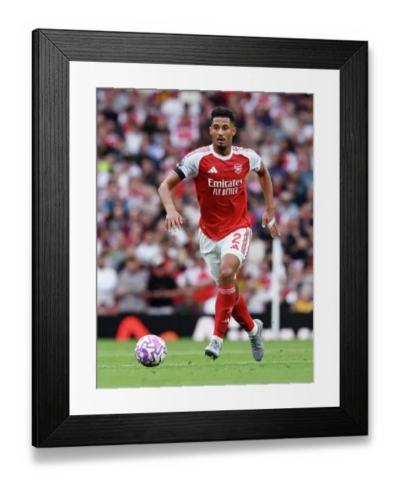 Framed Print : Arsenal v Leeds United - Premier League