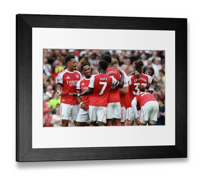 Framed Print : Arsenal v Leeds United - Premier League Framed Print : Arsenal v Leeds United - Premier League