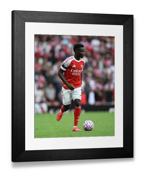 Framed Print : Arsenal v Leeds United - Premier League