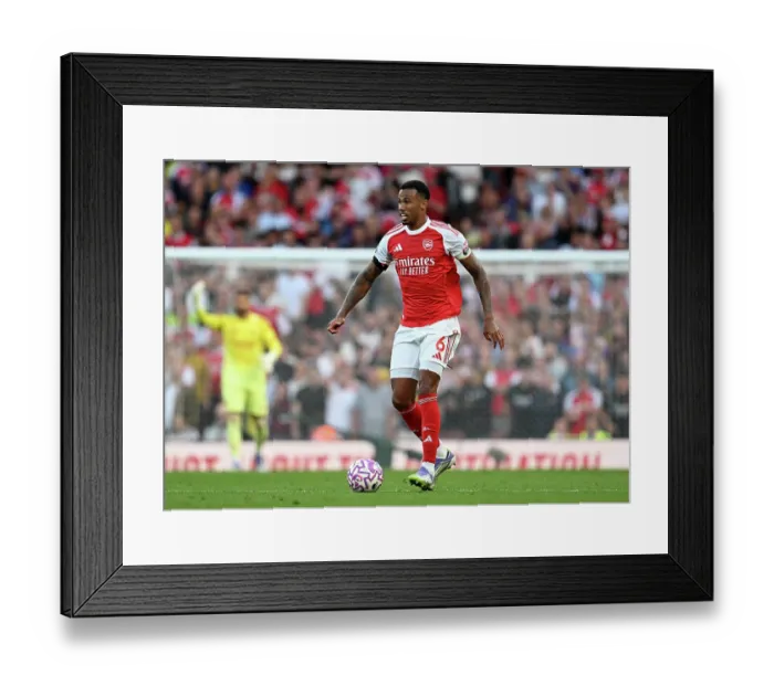 Framed Print : Arsenal v Leeds United - Premier League