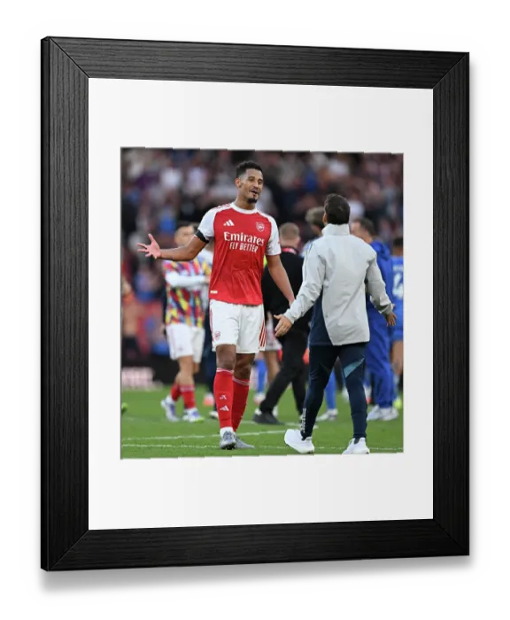 Framed Print : Arsenal v Leeds United - Premier League