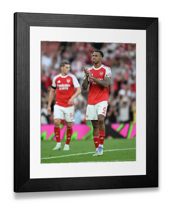 Framed Print : Arsenal v Leeds United - Premier League