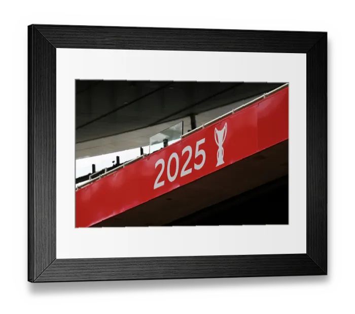 Framed Print : Arsenal v Leeds United - Premier League