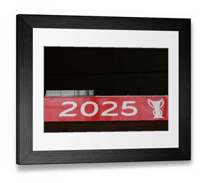 Framed Print : Arsenal v Leeds United - Premier League