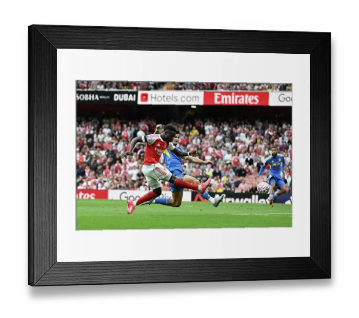 Framed Print : Arsenal v Leeds United - Premier League