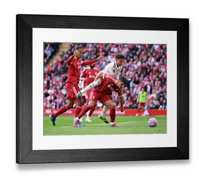 Framed Print : Liverpool v Arsenal - Premier League Framed Print : Liverpool v Arsenal - Premier League