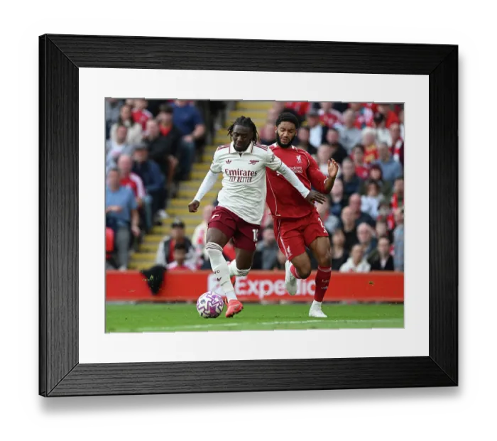 Framed Print : Liverpool v Arsenal - Premier League Framed Print : Liverpool v Arsenal - Premier League