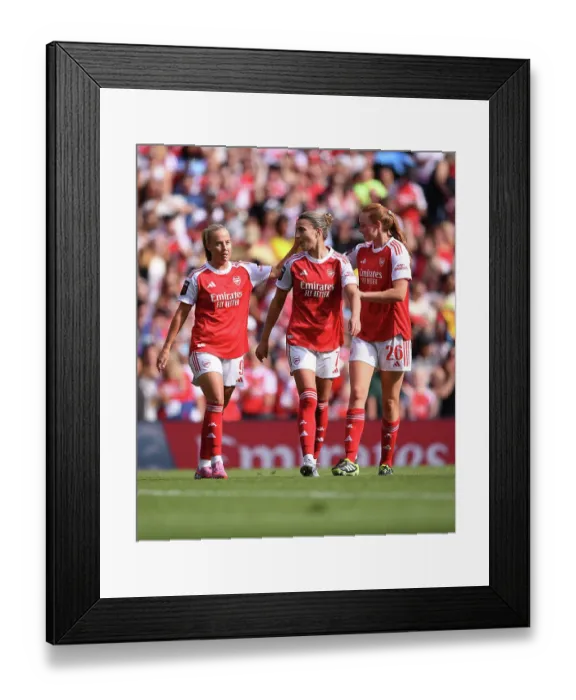 Framed Print : Arsenal v London City Lionesses - Barclays Women's Super League Arsenal v London City Lionesses - Barclays Women's Super League