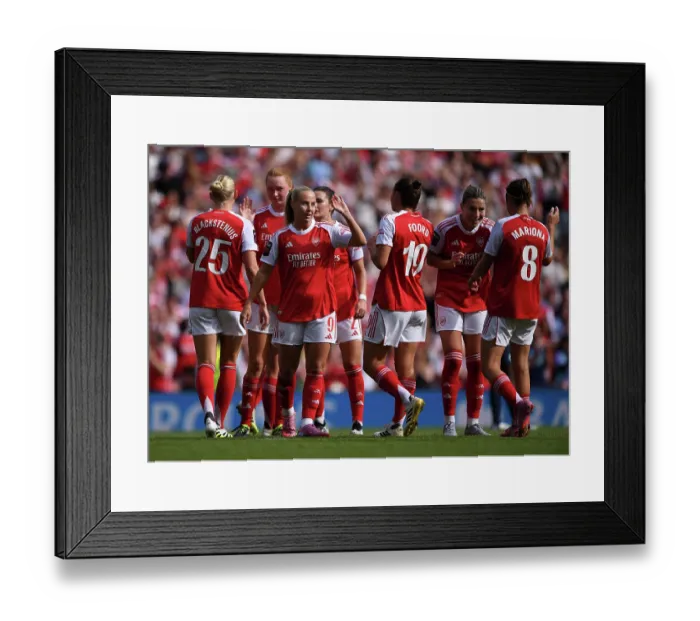 Framed Print : Arsenal v London City Lionesses - Barclays Women's Super League Arsenal v London City Lionesses - Barclays Women's Super League