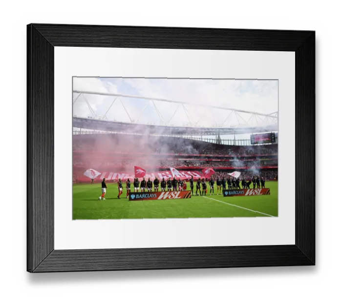 Framed Print : Arsenal v London City Lionesses - Barclays Women's Super League Arsenal v London City Lionesses - Barclays Women's Super League