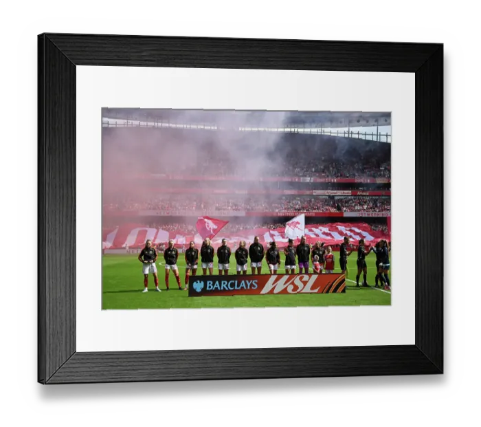 Framed Print : Arsenal v London City Lionesses - Barclays Women's Super League Arsenal v London City Lionesses - Barclays Women's Super League