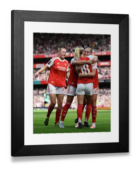 Framed Print : Arsenal v London City Lionesses - Barclays Women's Super League Arsenal v London City Lionesses - Barclays Women's Super League