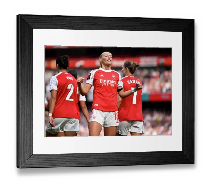 Framed Print : Arsenal v London City Lionesses - Barclays Women's Super League Arsenal v London City Lionesses - Barclays Women's Super League