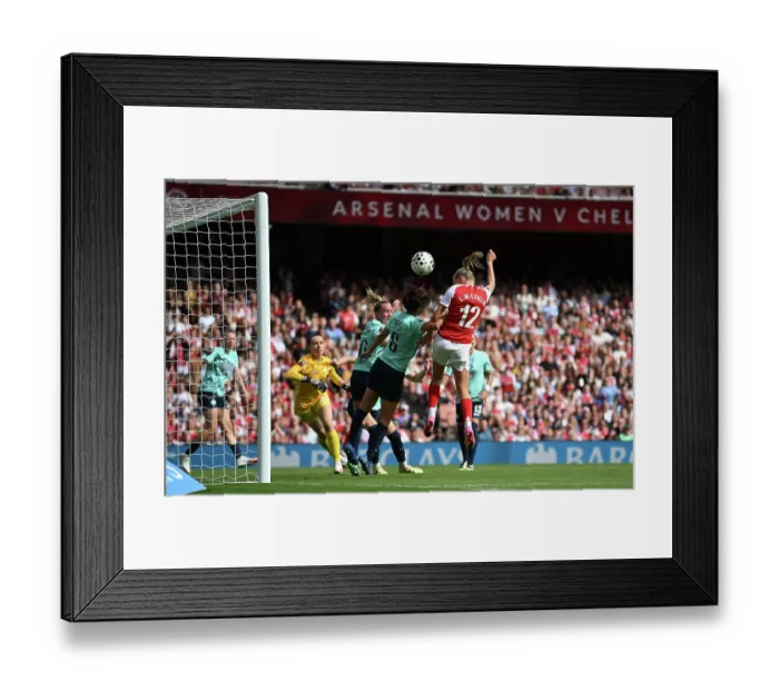 Framed Print : Arsenal v London City Lionesses - Barclays Women's Super League Arsenal v London City Lionesses - Barclays Women's Super League