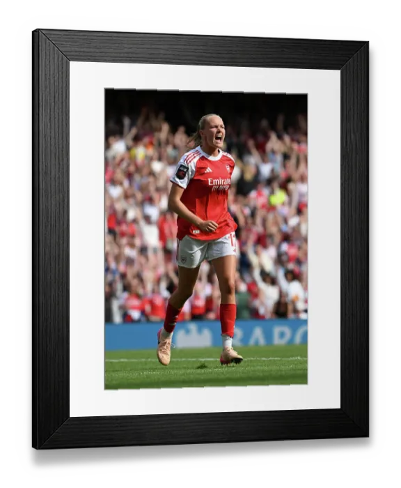 Framed Print : Arsenal v London City Lionesses - Barclays Women's Super League Arsenal v London City Lionesses - Barclays Women's Super League