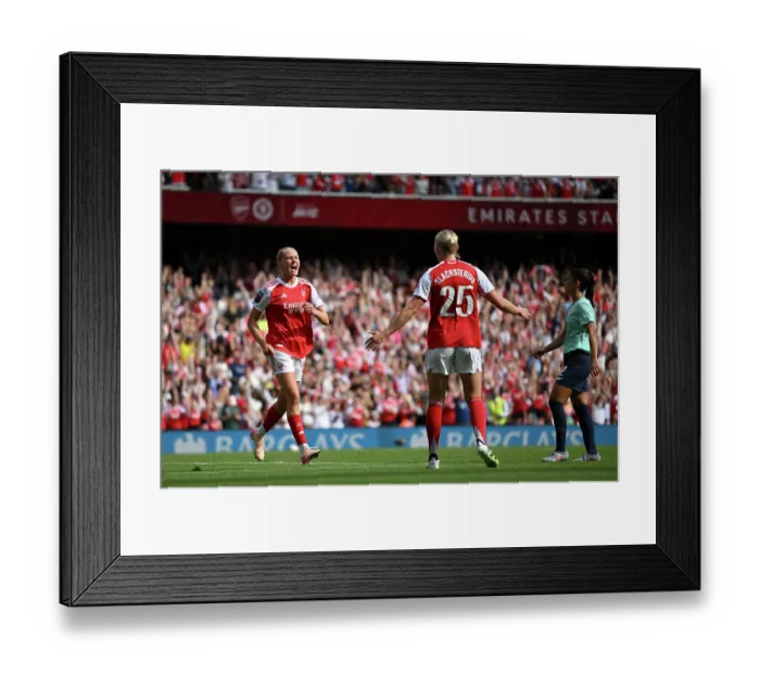 Framed Print : Arsenal v London City Lionesses - Barclays Women's Super League Arsenal v London City Lionesses - Barclays Women's Super League