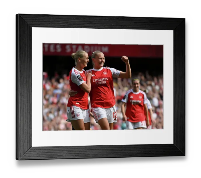 Framed Print : Arsenal v London City Lionesses - Barclays Women's Super League Arsenal v London City Lionesses - Barclays Women's Super League