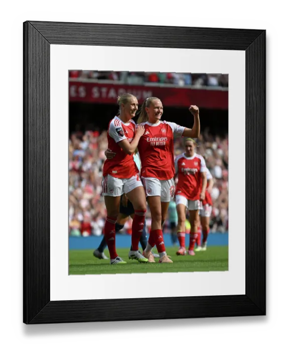 Framed Print : Arsenal v London City Lionesses - Barclays Women's Super League Arsenal v London City Lionesses - Barclays Women's Super League