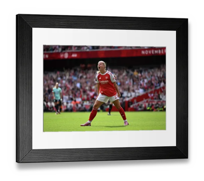 Framed Print : Arsenal v London City Lionesses - Barclays Women's Super League Arsenal v London City Lionesses - Barclays Women's Super League