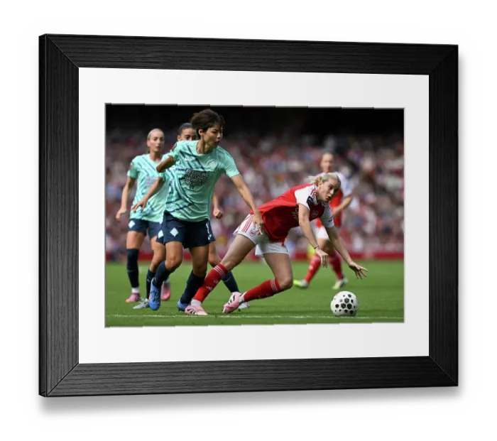 Framed Print : Arsenal v London City Lionesses - Barclays Women's Super League Arsenal v London City Lionesses - Barclays Women's Super League
