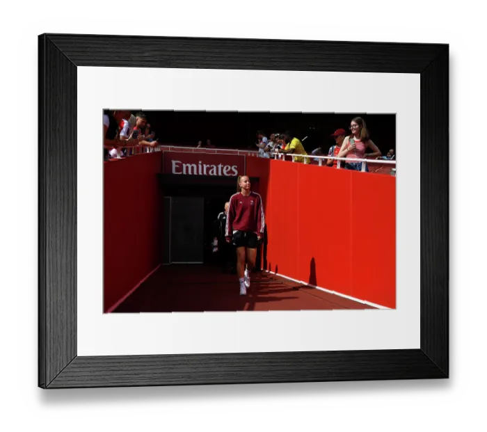 Framed Print : Arsenal v London City Lionesses - Barclays Women's Super League Arsenal v London City Lionesses - Barclays Women's Super League