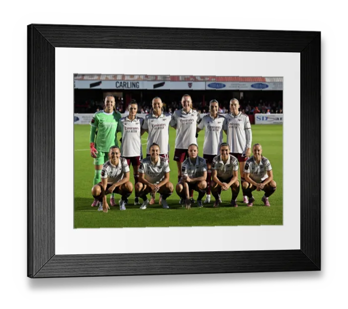 Framed Print : West Ham United v Arsenal - Barclays Women's Super League West Ham United v Arsenal - Barclays Women's Super League