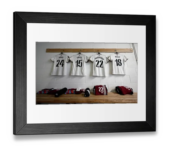 Framed Print : West Ham United v Arsenal - Barclays Women's Super League West Ham United v Arsenal - Barclays Women's Super League