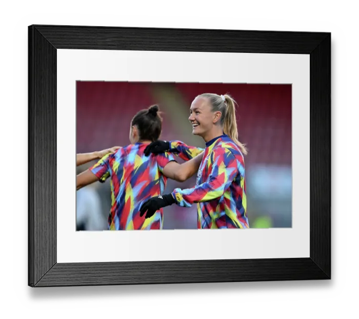 Framed Print : West Ham United v Arsenal - Barclays Women's Super League West Ham United v Arsenal - Barclays Women's Super League