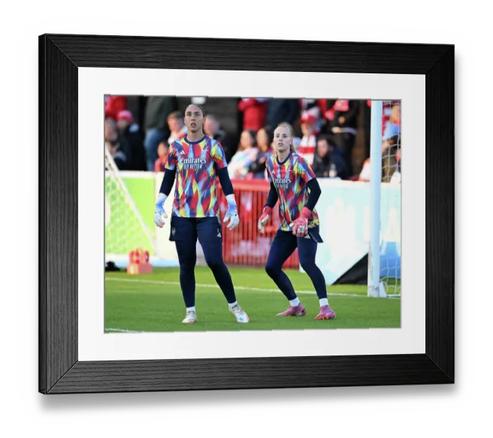 Framed Print : West Ham United v Arsenal - Barclays Women's Super League West Ham United v Arsenal - Barclays Women's Super League