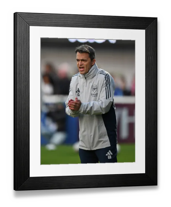 Framed Print : West Ham United v Arsenal - Barclays Women's Super League West Ham United v Arsenal - Barclays Women's Super League