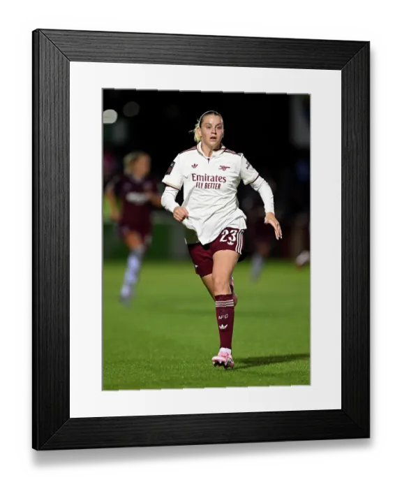 Framed Print : West Ham United v Arsenal - Barclays Women's Super League West Ham United v Arsenal - Barclays Women's Super League