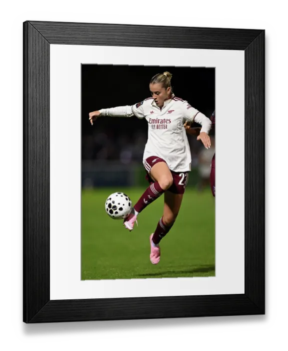 Framed Print : West Ham United v Arsenal - Barclays Women's Super League West Ham United v Arsenal - Barclays Women's Super League