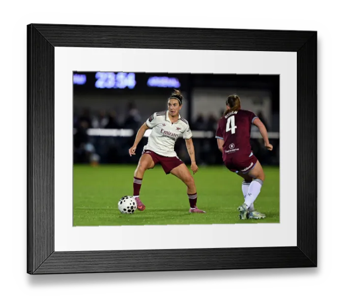 Framed Print : West Ham United v Arsenal - Barclays Women's Super League West Ham United v Arsenal - Barclays Women's Super League