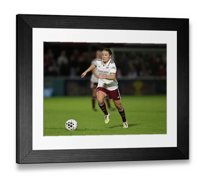 Framed Print : West Ham United v Arsenal - Barclays Women's Super League West Ham United v Arsenal - Barclays Women's Super League